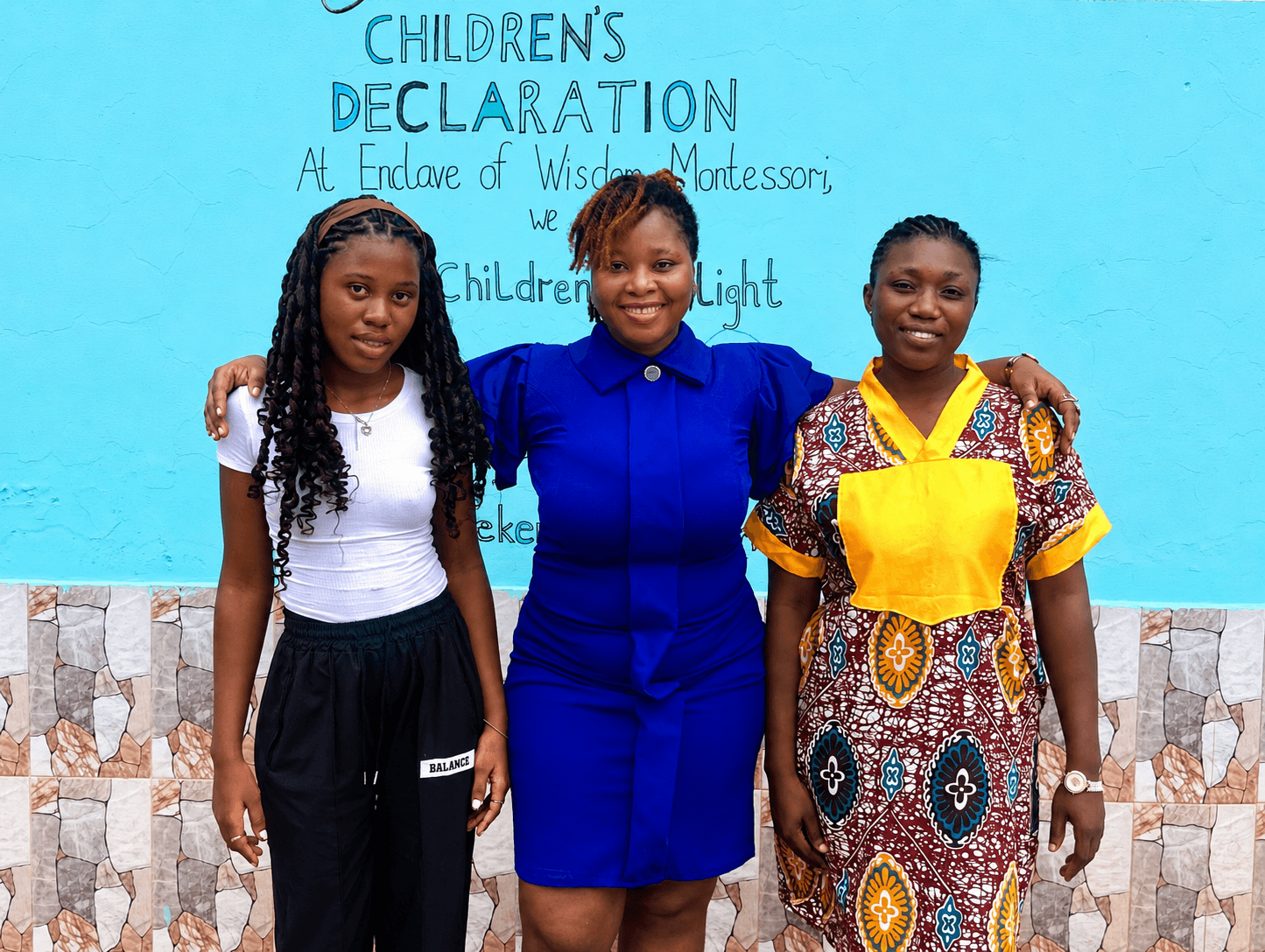Teachers at Enclave of Wisdom Montessori